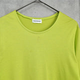 イヴサンローラン ヴィンテージ YSLロゴ 七分丈 トップス ライム レディース - NEWSED