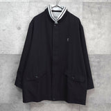 イヴ サンローラン ヴィンテージ YSLロゴ ブルゾン ブラック メンズ - NEWSED