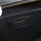 サンローラン ダウンタウンカバス YSLロゴ レザー 2way ハンドバッグ ショルダーバッグ ブラック - NEWSED