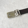 イヴサンローラン ヴィンテージ YSLロゴ シルバー金具 ベルト ブラック レディース