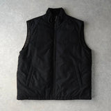 イヴ サンローラン YSLロゴ 中綿ベスト ブラック - NEWSED