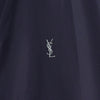 イヴ サンローラン ヴィンテージ YSLロゴ ブルゾン ジャケット ネイビー / ホワイト