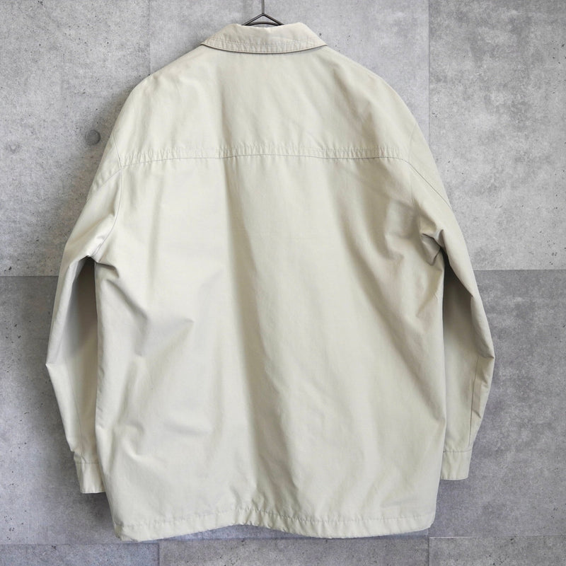 イヴ サンローラン ヴィンテージ YSLロゴ ブルゾン イエローベージュ - NEWSED