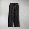 イヴ サンローラン ヴィンテージ  YSLロゴ チェック柄 ツータック スラックス グレー メンズ