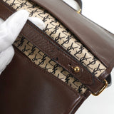 イヴサンローラン ヴィンテージ YSLロゴ キルティング レザー ショルダーバッグ ブラウン - NEWSED