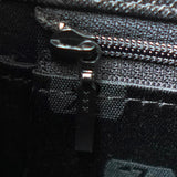 イヴサンローラン ヴィンテージ エンボス YSLロゴ レザー ハンドバッグ 自立型 ブラック - NEWSED