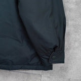 イヴ サンローラン ヴィンテージ リバーシブル YSLロゴ 刺繍 中綿ジャケット ベージュ / ブラック - NEWSED