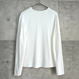 イヴ サンローラン ヴィンテージ YSLロゴ 薄手 カーディガン ホワイト レディース - NEWSED