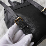 イヴ サンローラン YSLロゴ レザー ミニ リュックサック ブラック - NEWSED