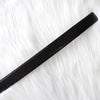 复古 YSL 标志珐琅/黑色皮革腰带，滞销商品。