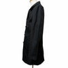 イヴ・サンローラン リヴゴーシュ ビッグYSL ダブルブレスト ピーコート ブラック 48 メンズ
