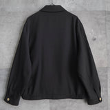 イヴサンローラン YSLロゴ ブルゾン グレー - NEWSED