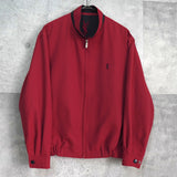 イヴ サンローラン ヴィンテージ YSLロゴ ブルゾン レッド - NEWSED