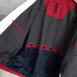 イヴ サンローラン ヴィンテージ YSLロゴ ブルゾン レッド メンズ - NEWSED