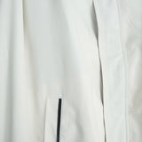 イヴ サンローラン ヴィンテージ YSLロゴ ブルゾン ジャケット ホワイト / ネイビー - NEWSED