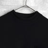イヴ サンローラン ヴィンテージ YSLロゴ モックネック ニット ブラック