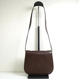 イヴサンローラン ヴィンテージ YSLロゴ キルティング レザー ショルダーバッグ ブラウン - NEWSED