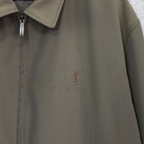 イヴ サンローラン ヴィンテージ YSLロゴ ブルゾン カーキブラウン系 メンズ - NEWSED