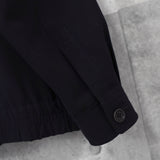 イヴサンローラン ヴィンテージ YSLロゴ 薄手 ブルゾン ブラック - NEWSED