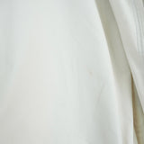 イヴ サンローラン ヴィンテージ YSLロゴ ブルゾン ジャケット ホワイト / ネイビー - NEWSED