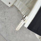 イヴ サンローラン ヴィンテージ YSLロゴ ブルゾン ジャケット ホワイト / ネイビー - NEWSED