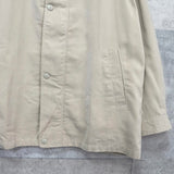 イヴ サンローラン ヴィンテージ YSLロゴ ブルゾン ジャケット ベージュ / モスグリーン - NEWSED