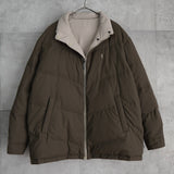 イヴ サンローラン YSLロゴ リバーシブル ダウンジャケット ボンバー