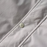 イブ サンローラン ヴィンテージ リバーシブル YSLロゴ 中綿ジャケット ダウンジャケット ホワイトベージュ/グレージュ - NEWSED