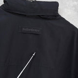 イヴ サンローラン ヴィンテージ YSLロゴ ブルゾン ブラック メンズ - NEWSED
