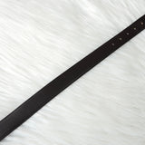 イヴサンローラン ヴィンテージ YSLロゴ シルバー金具 ベルト ブラック レディース - NEWSED