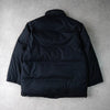イヴサンローラン ヴィンテージ YSLロゴ ダウンジャケット ネイビー メンズ