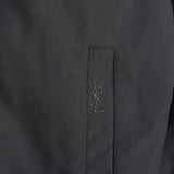 イヴ サンローラン ヴィンテージ YSLロゴ 中綿ジャケット 中綿ブルゾン グレー - NEWSED