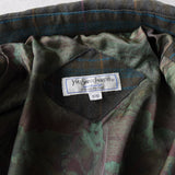 イヴ サンローラン ヴィンテージ YSLロゴ ウール ブルゾン カーキ - NEWSED