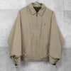 イヴサンローラン ヴィンテージ YSLロゴ リバーシブル ブルゾン カーキ / ベージュ