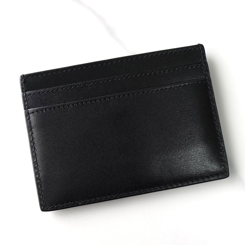 イヴサンローラン YSLロゴ レザー カードケース パスケース ブラック - NEWSED