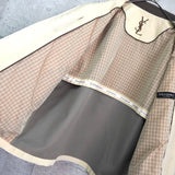 イヴ サンローラン ヴィンテージ YSLロゴ ブルゾン ベージュ メンズ - NEWSED