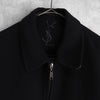 イヴ サンローラン ヴィンテージ YSLロゴ ウールジャケット ブラック メンズ