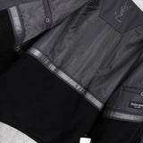 イヴ サンローラン ヴィンテージ YSLロゴ 中綿ジャケット 中綿ブルゾン グレー - NEWSED