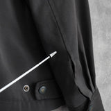 イヴ サンローラン ヴィンテージ YSLロゴ ブルゾン ジャケット カーキ - NEWSED