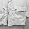 イヴ サンローラン ヴィンテージ YSLロゴ ブルゾン ジャケット ベージュ / グレー