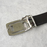 イヴサンローラン ヴィンテージ YSLロゴ シルバー金具 ベルト ブラック レディース - NEWSED