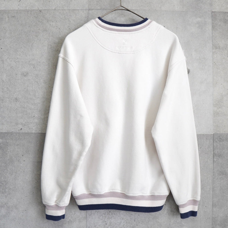 イヴサンローラン ヴィンテージ YSLロゴ エンブレム 刺繍 スウェット