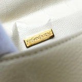 イヴサンローラン YSLロゴ レザー ショルダーバッグ アイボリー - NEWSED