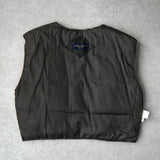 イヴ サンローラン ヴィンテージ YSLロゴ フェイクレザー ブルゾン ブラック メンズ - NEWSED