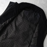 イヴ サンローラン YSLロゴ 中綿ベスト ブラック - NEWSED