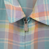 イヴ サンローラン ヴィンテージ YSLロゴ チェック柄 ブルゾン マルチカラー メンズ
