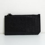 サンローラン YSLロゴ レザー フラグメントケース ブラック - NEWSED