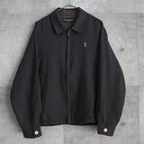 イヴサンローラン YSLロゴ ブルゾン グレー - NEWSED