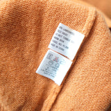 イヴ サンローラン ヴィンテージ タートルネック ニット YSLロゴ オレンジ - NEWSED