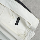 イヴ サンローラン ヴィンテージ YSLロゴ ブルゾン ジャケット ホワイト / ネイビー - NEWSED